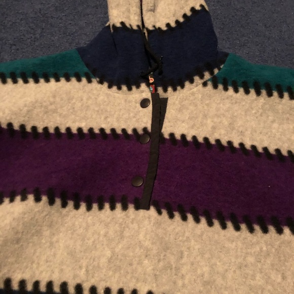 Vintage Sunbuster fleece hoodie - Picture 2 of 3